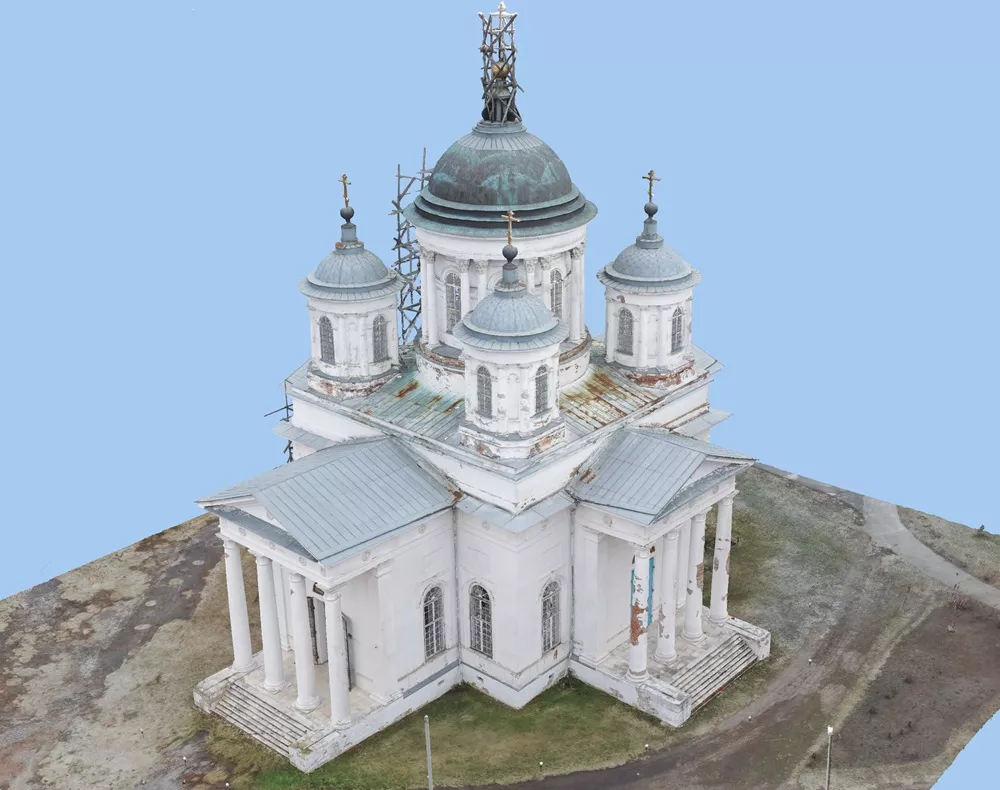 Общий вид на цифровой модели