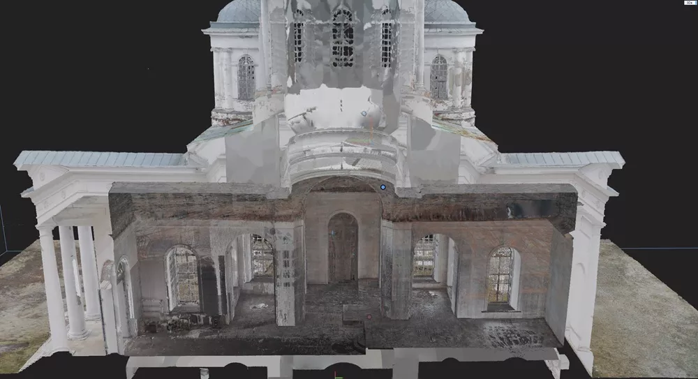 Вид в разрезе