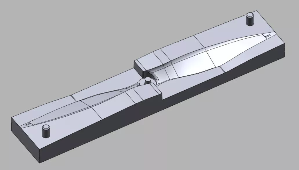 3D-модель пресс-формы