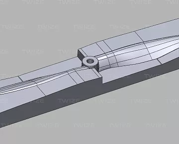 3D-модель пресс‑формы винта БПЛА (фото&nbsp;1)