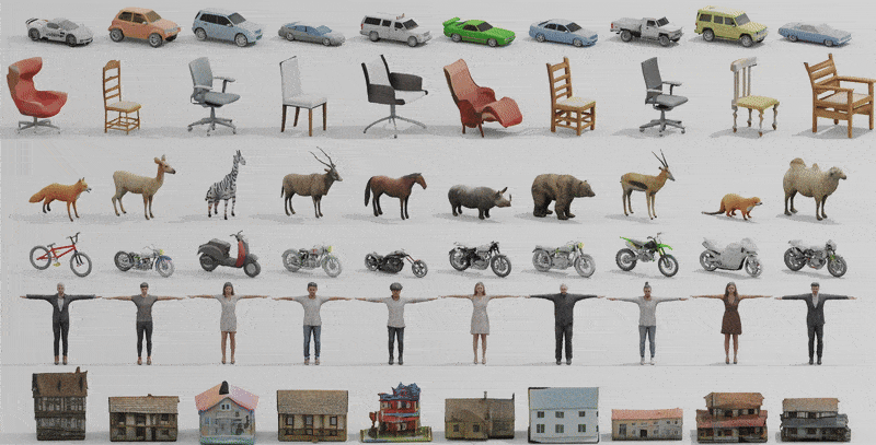 Модели в ИИ GET3D