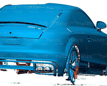 3D‑модель кузова автомобиля (вид 4)