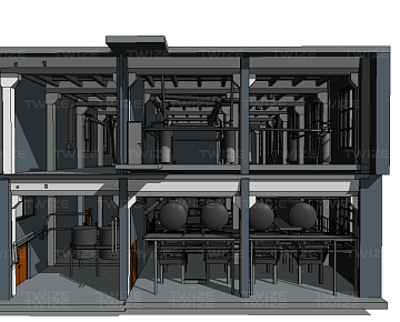 3D-модель в Revit (вид 3)