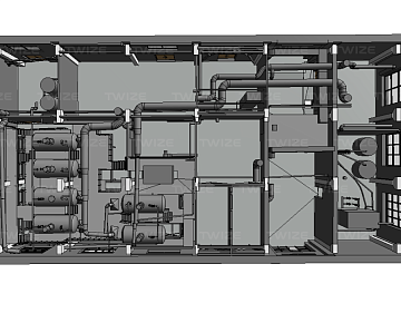 3D-модель в Revit (вид 4)