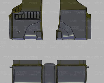 3D‑модель автомобиля (вид 4)
