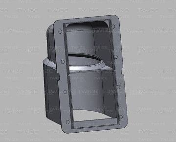 3D‑модель детали бассейна