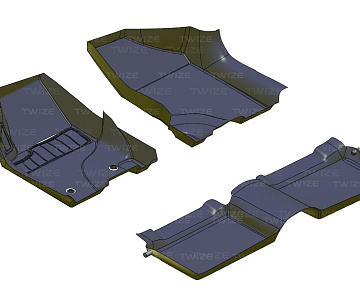 3D‑модель автомобиля (вид 2)