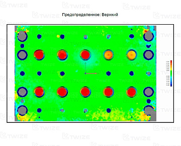 Карта отклонений пресс форм (вид 3)