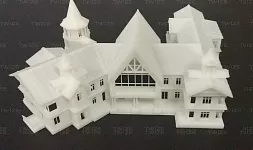 3D-печать выставочного архитектурного макета